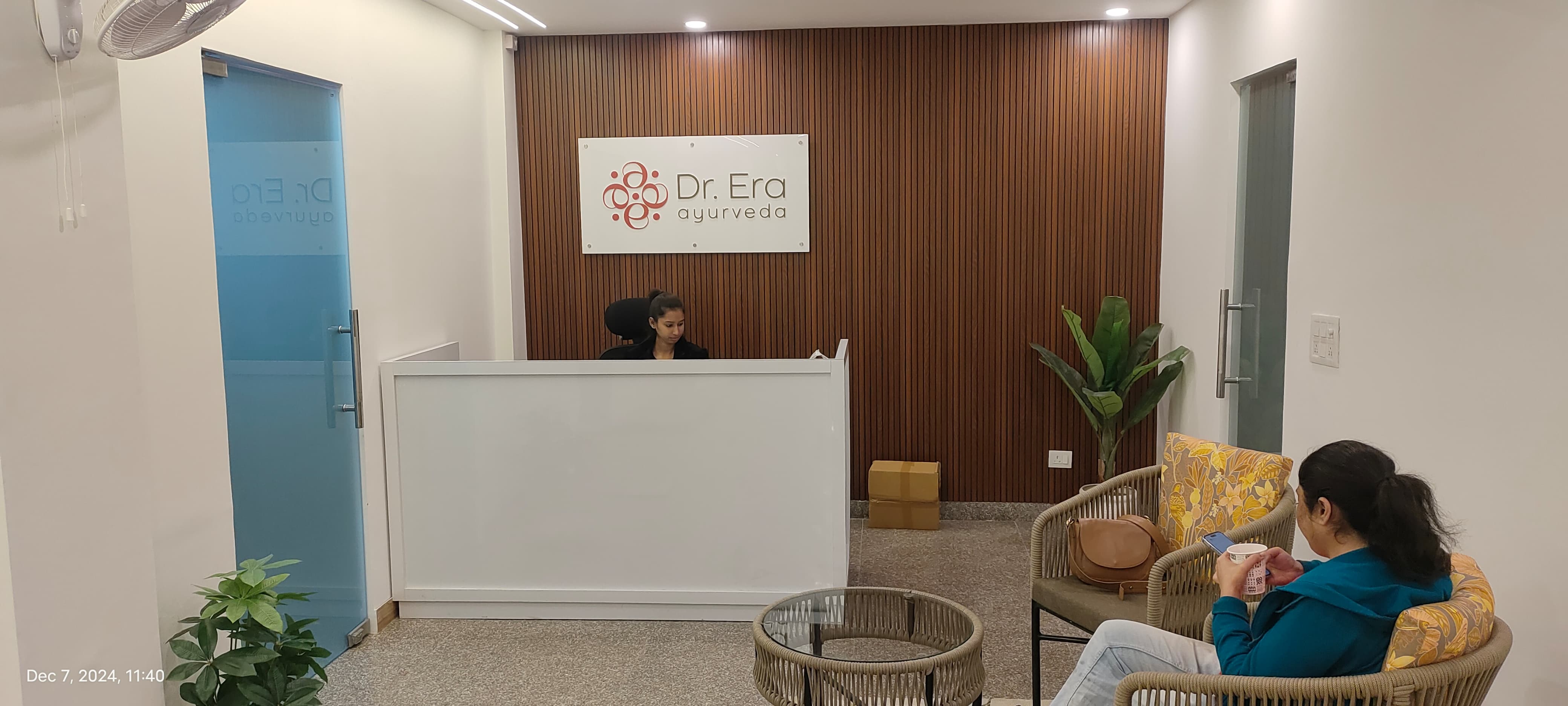 Dr. Era Ayurveda reception